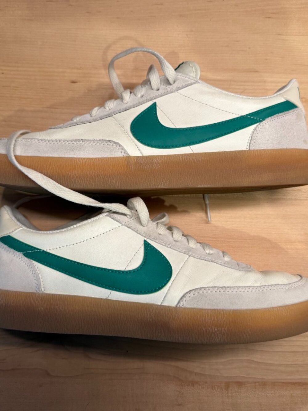 Nike Killshot 2 Sail Lucid Green Gum Sole Sneakers Size 11